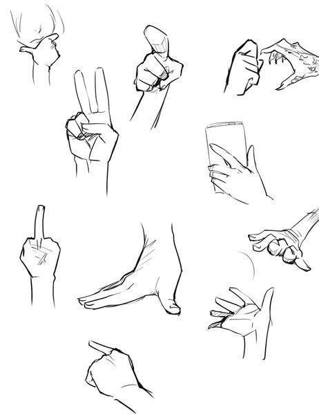 原画教学手的画法千千万怎么画才是最好的