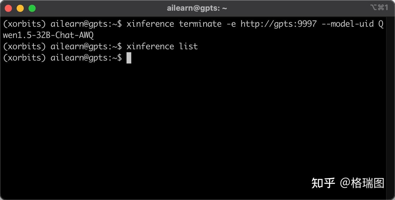 Xinference-0002-使用 Xinference-命令行使用 - 知乎