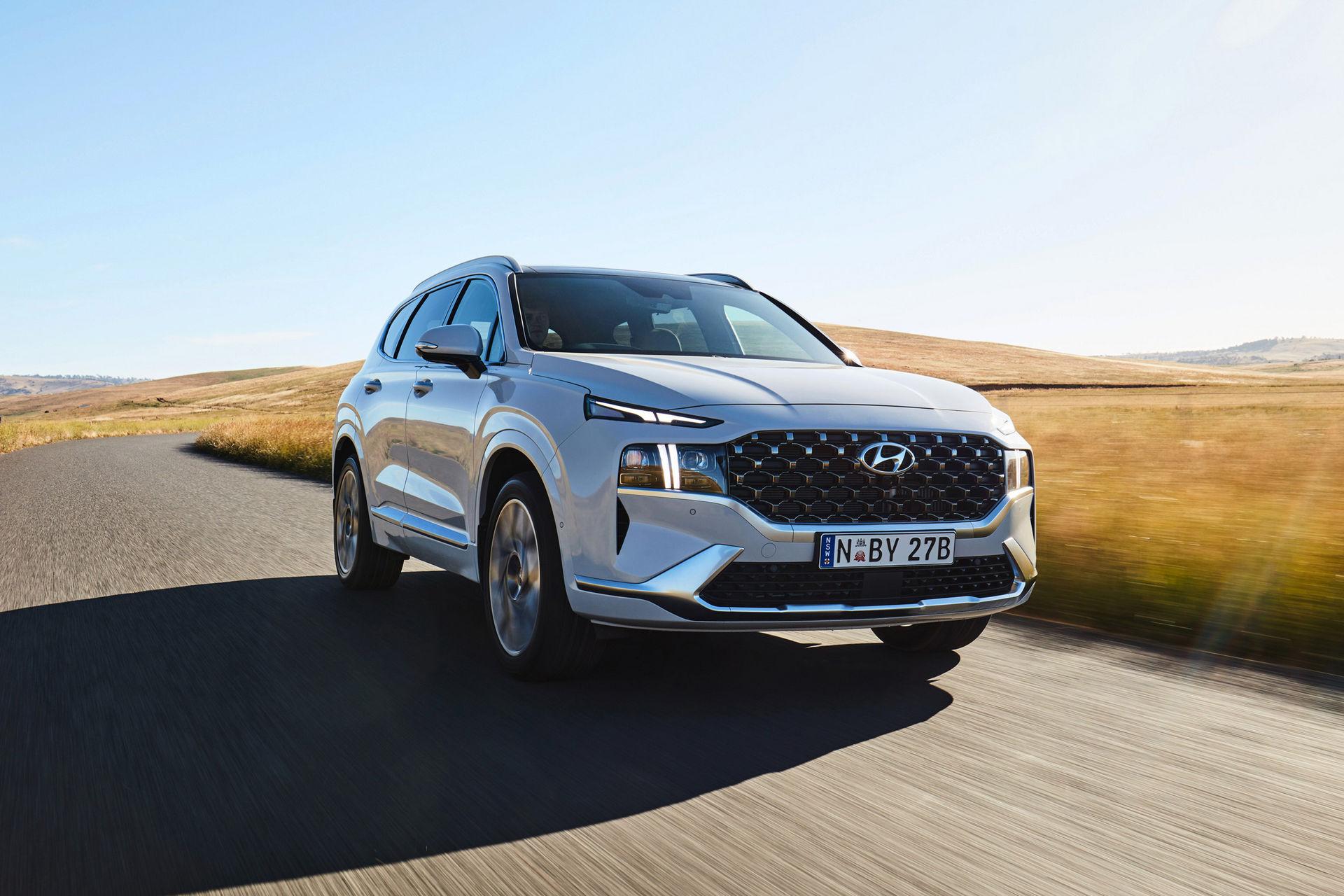 25l发动机缺席新款现代santafe海外市场发售