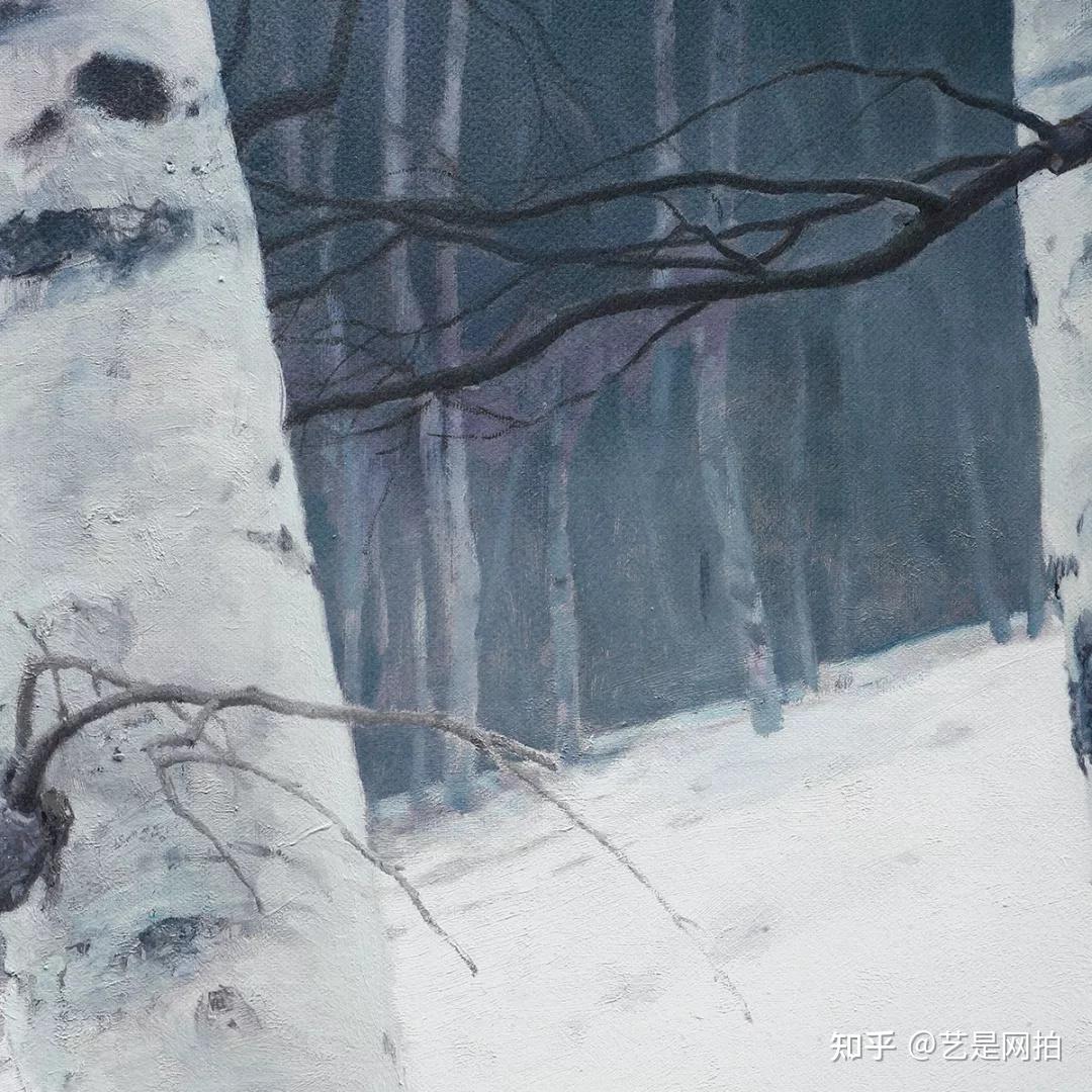 签名:14/99,静静的白桦林,王沂东wang yidong.