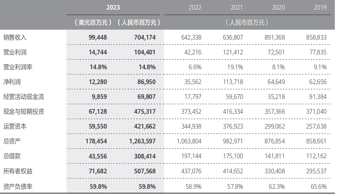 华为2020年度报表图片