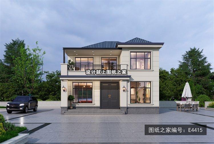 2026超火的开间10米自建房设计图,15款直接抄作业 - 知乎