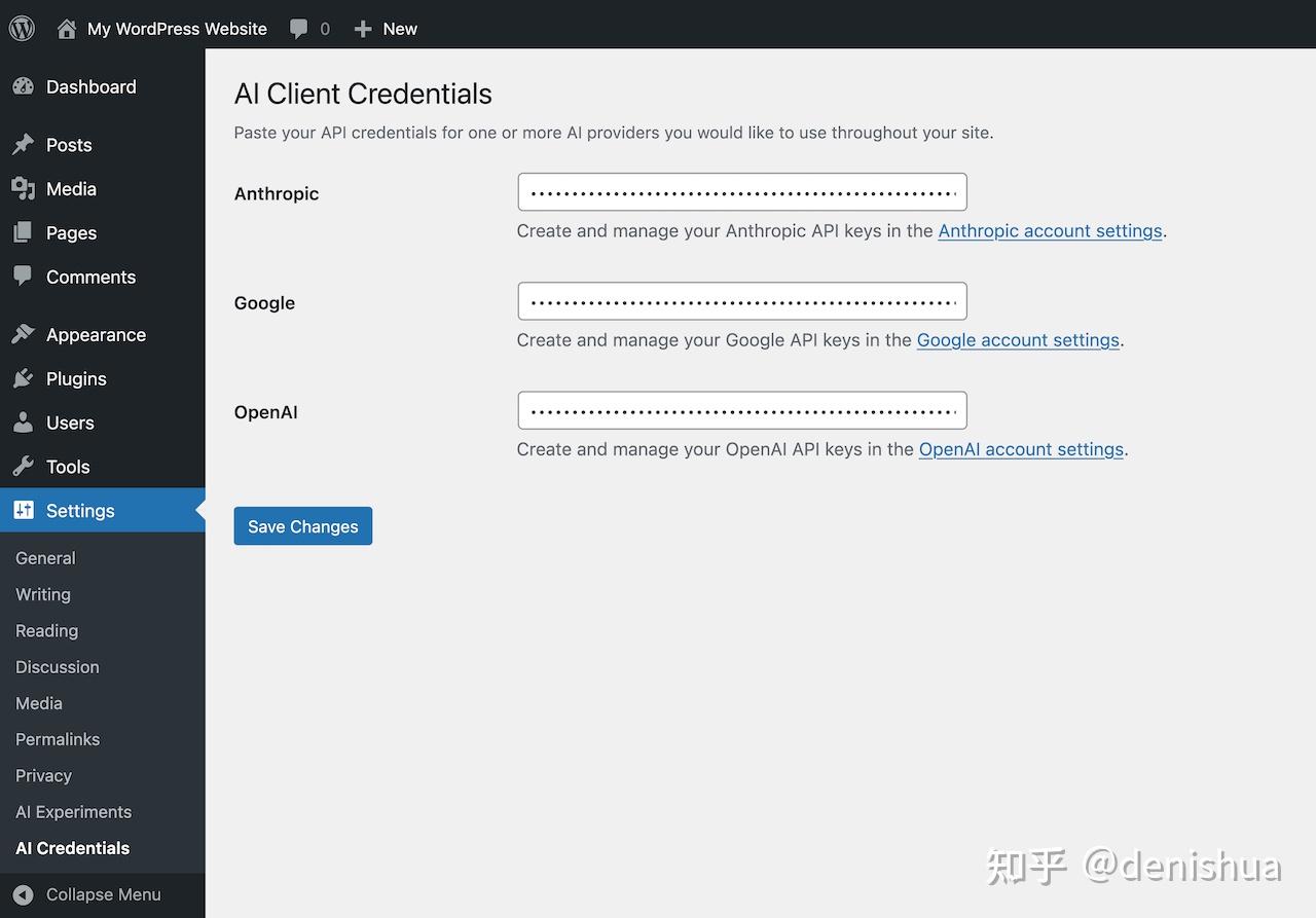 WordPress 官方发布 AI 客户端 SDK，统一接口简化多模型调用 - 知乎