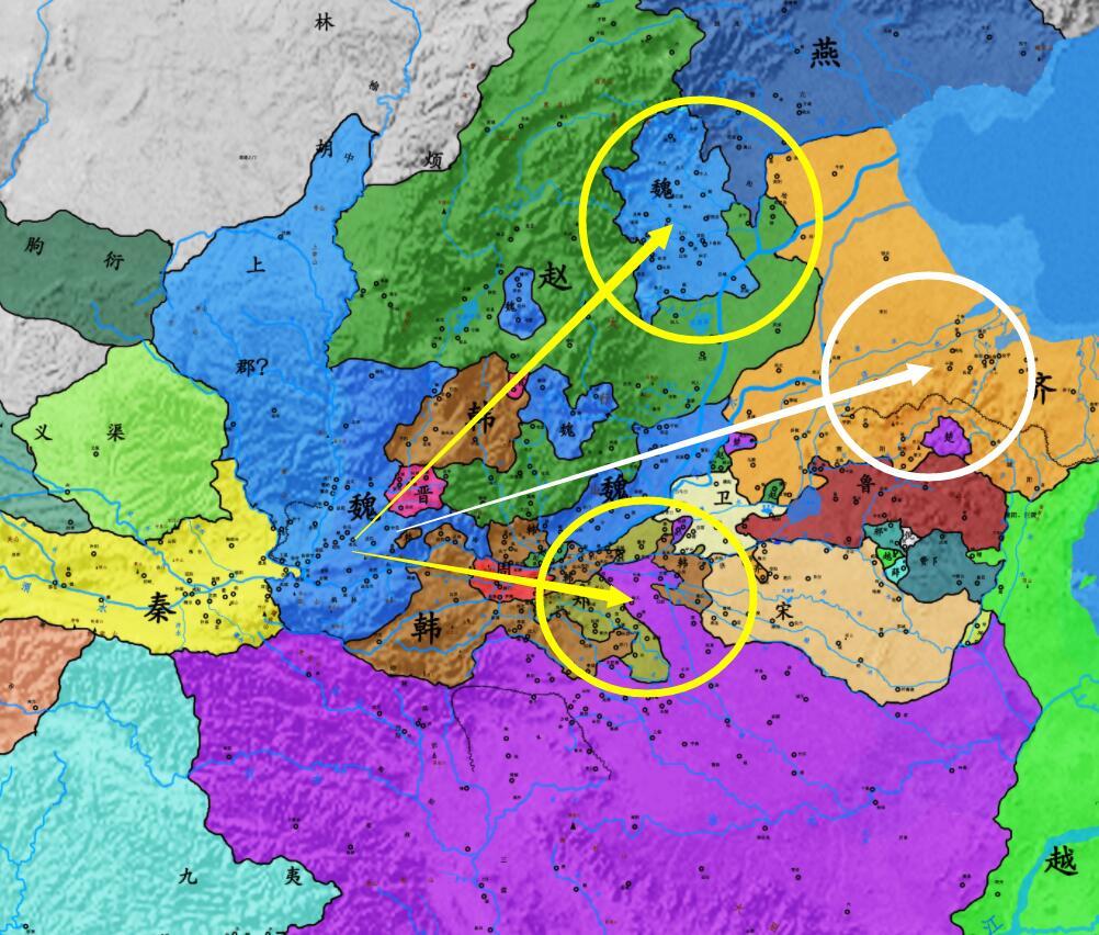 為什麼戰國時代齊國雖然征戰頻頻卻在領土上除破燕吞宋外再無任何領土