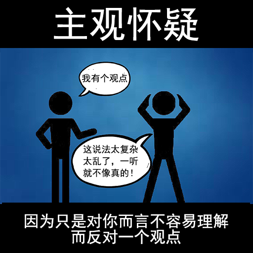 一组适合在聊天时发出来的常见逻辑谬误图