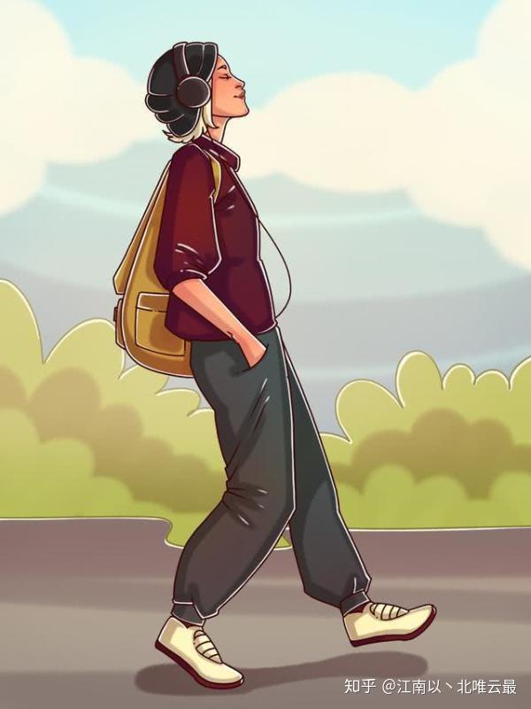 你通常迈步很短,甚至可能会拖着脚走路.