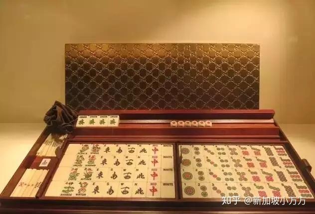 新加坡航空新出的麻将被一抢而光!1700元!比lv和tiffany好看!