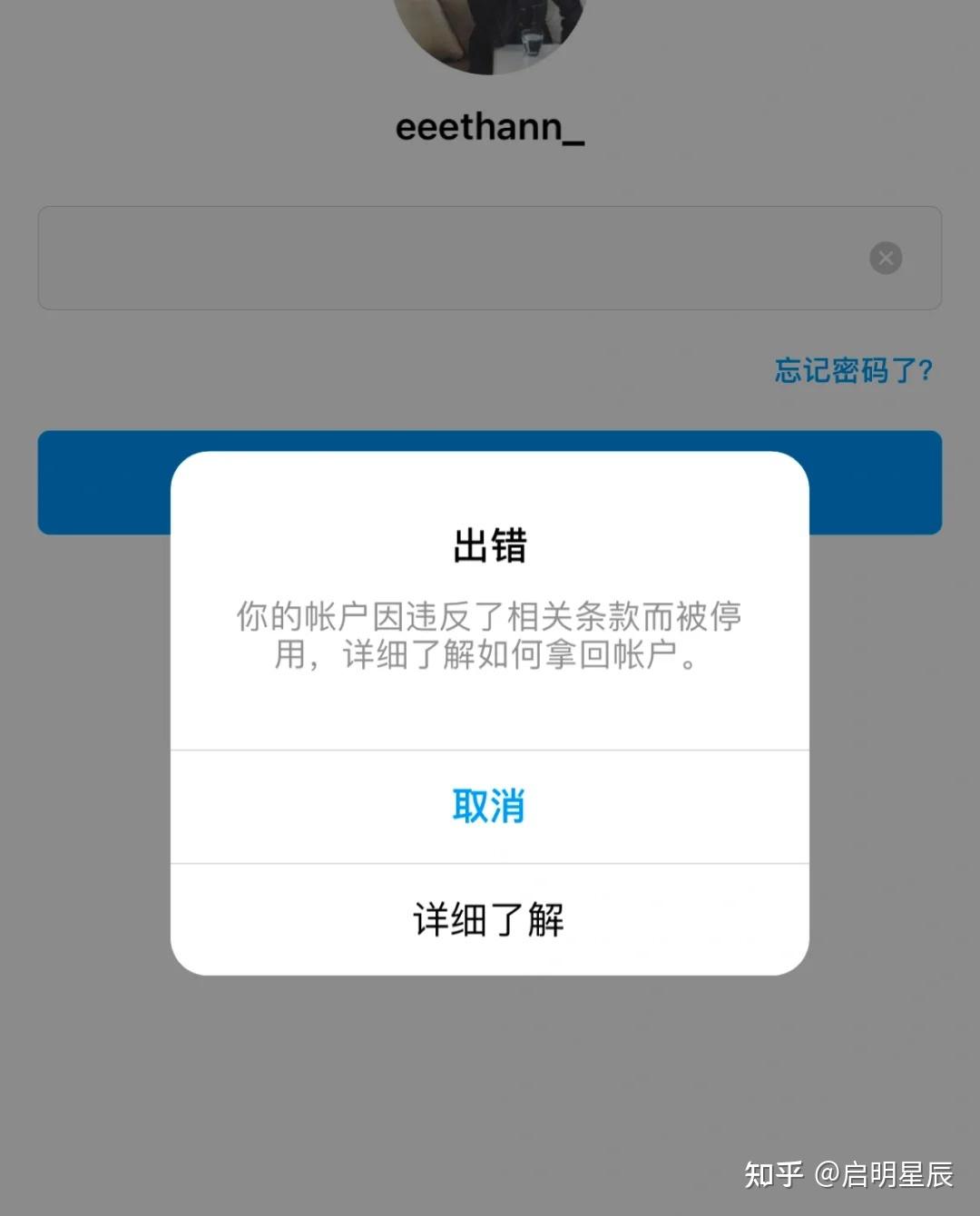 几次ins账号被封，申请解封的经验总结 知乎 