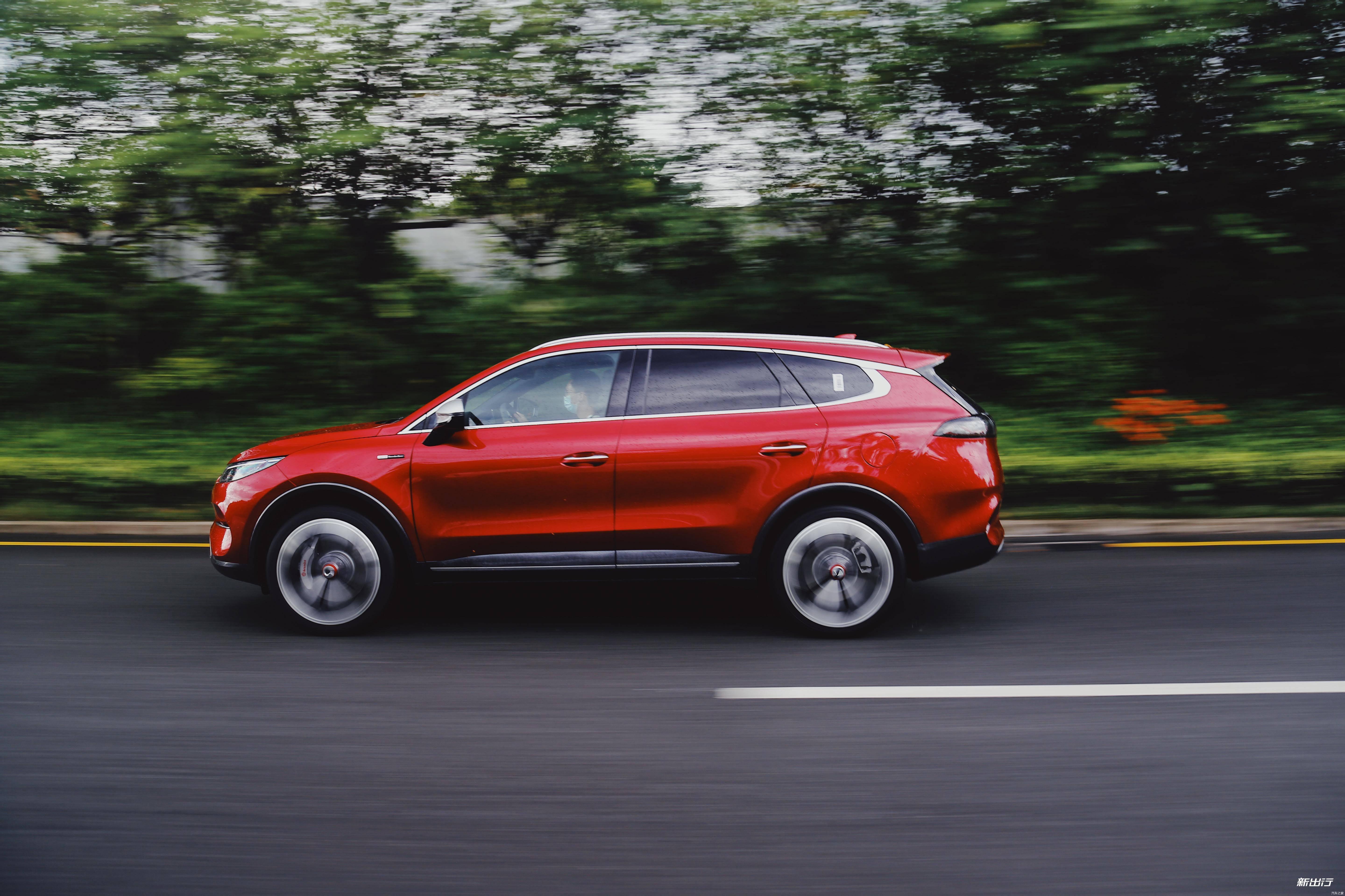 奔驰味十足腾势x纯电版试驾体验