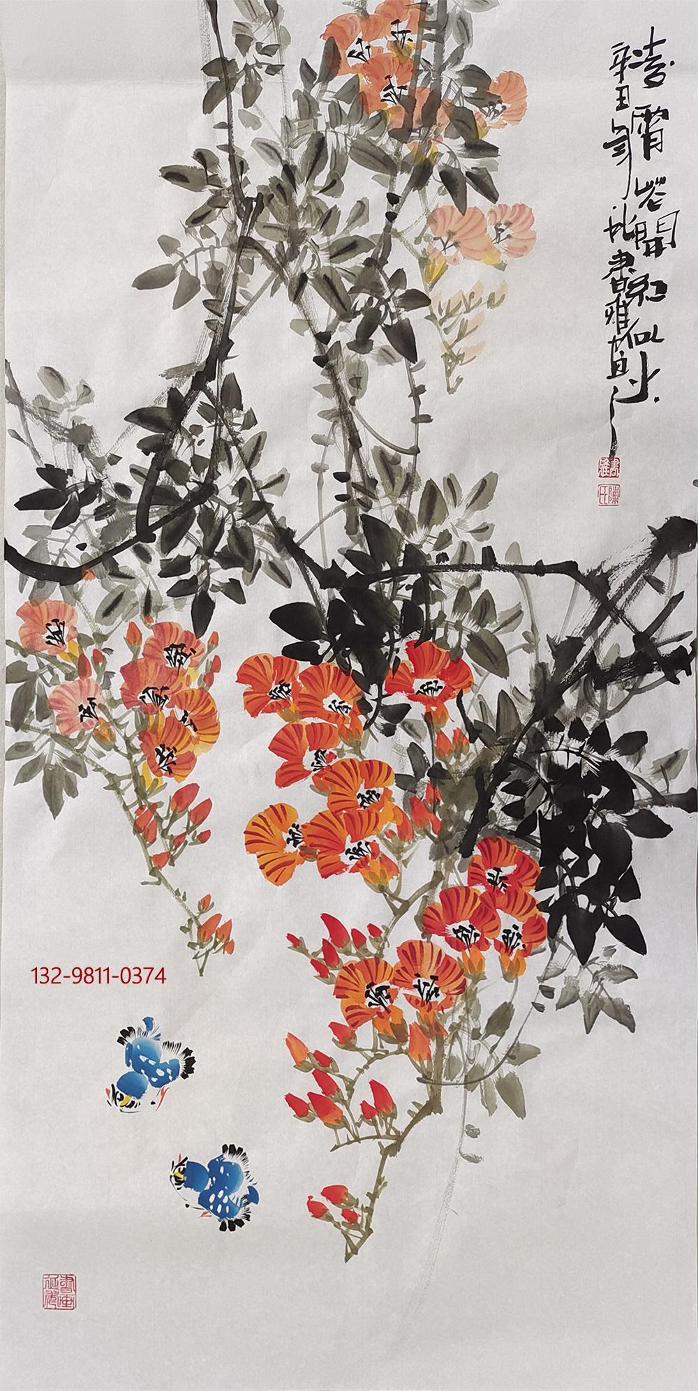 陈书雅的写意花鸟,秉承写意精神,守正创新,融会中西