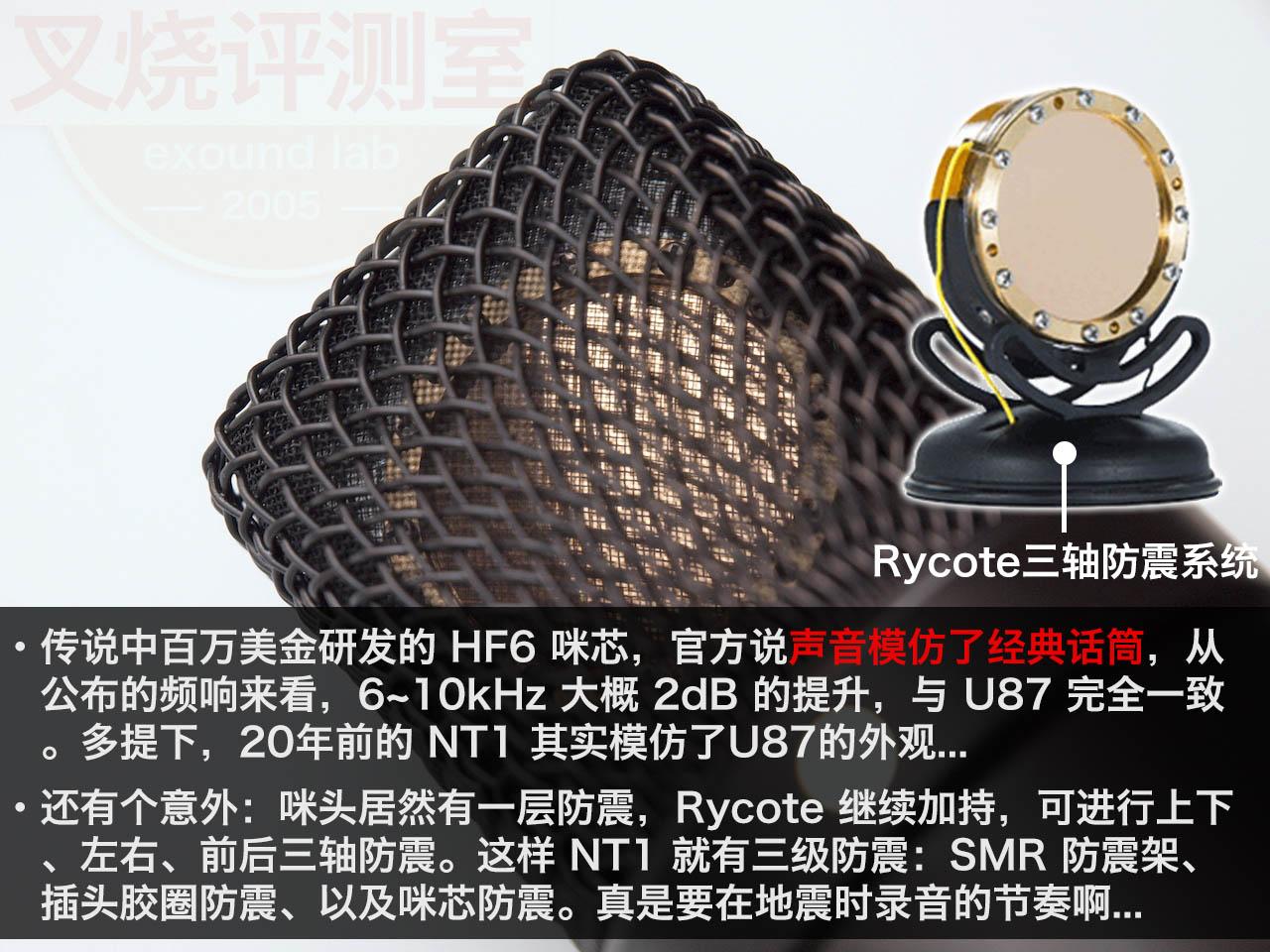 话筒测评rodent1电容话筒大振膜麦克风