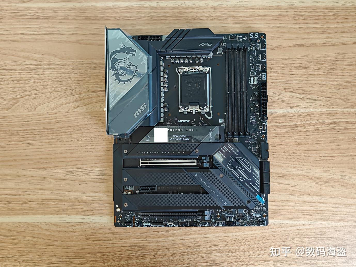 让14代cpu性能全开,首发评测,微星新品主板mpg z790 carbon max wifi