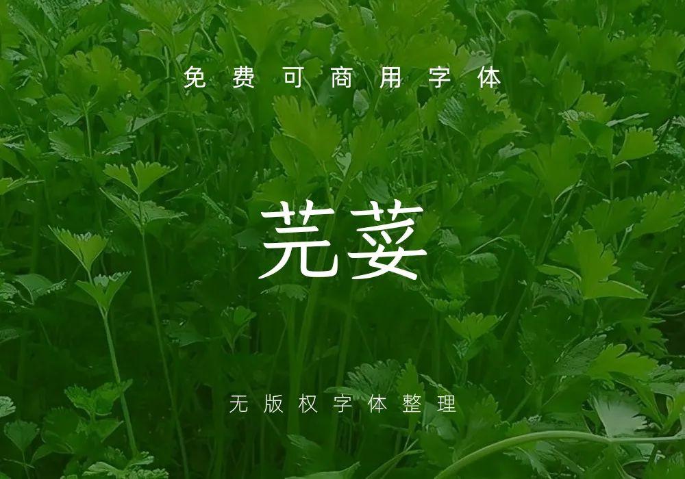 芫荽繁中新字体——台湾第一套开源硬笔楷书字型