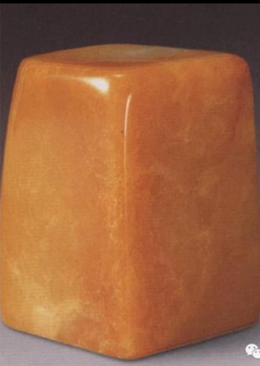 老坑田黄石的橘囊纹图片