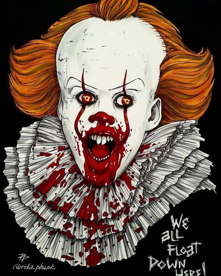 你们知道小丑回魂的邪恶艺术有多赞吗