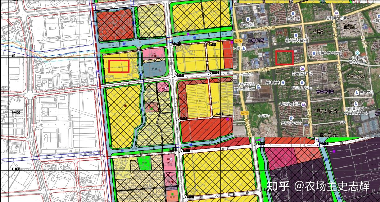 青浦區第三批住宅出讓明細涵蓋規劃圖附帶閔行區華漕鎮前灣地塊