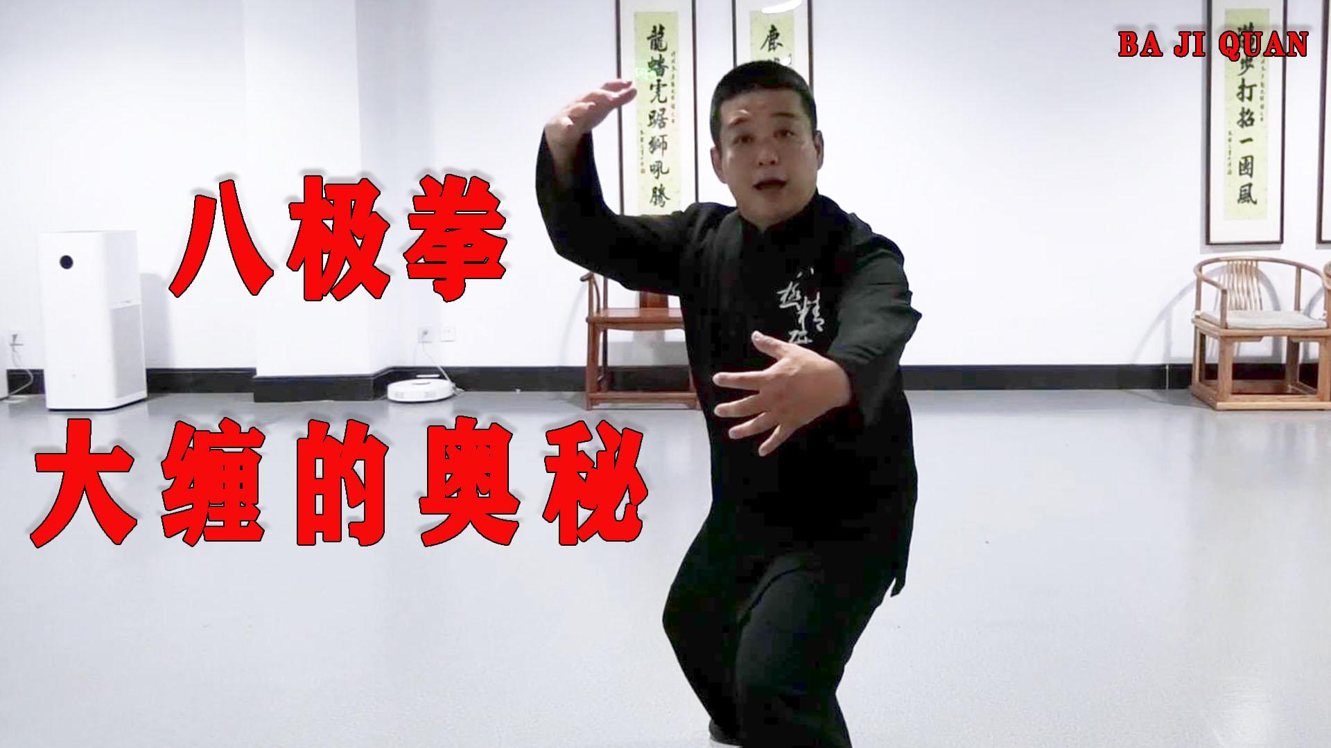 出手掌面盖的用法,八极拳胡玉涛老师亲身演示讲解