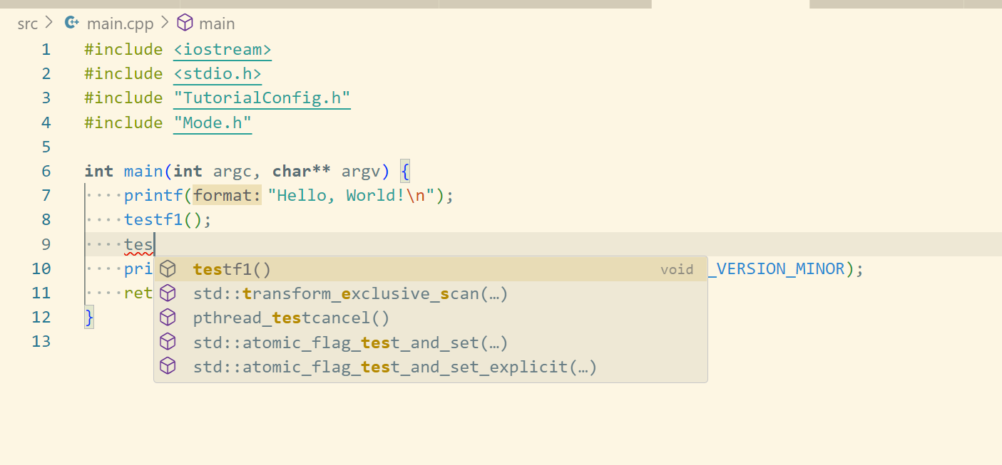 Vscode c 