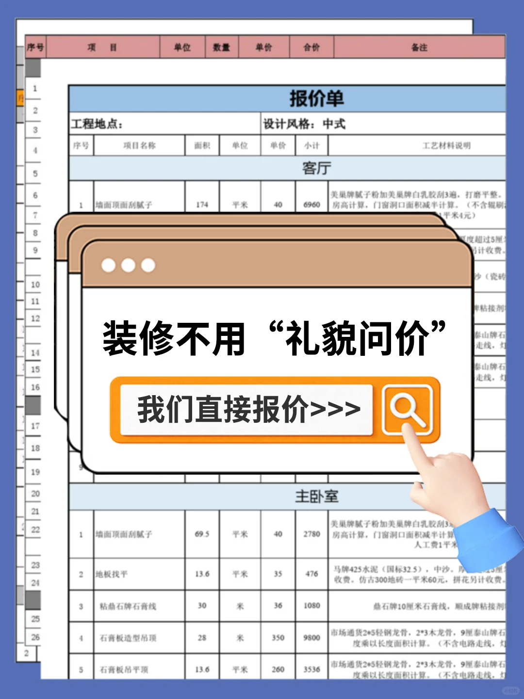 2025年装修预算明细：从材料到人工的全面费用解析