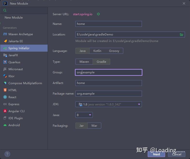 Gradle idea 