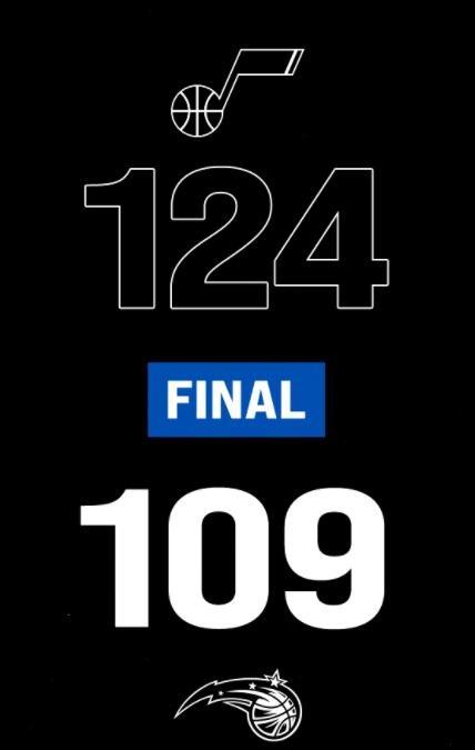 米切尔31 6 武切维奇34 8 爵士7人上双送魔术3连败