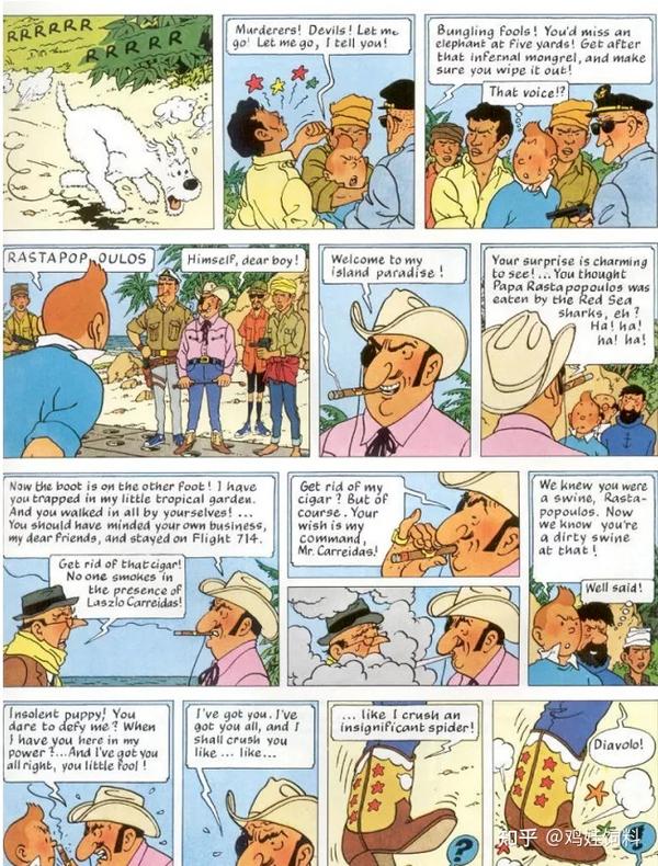 丁丁历险记《The Adventures of Tintin》中英文版电子书PDF版本 - 知乎