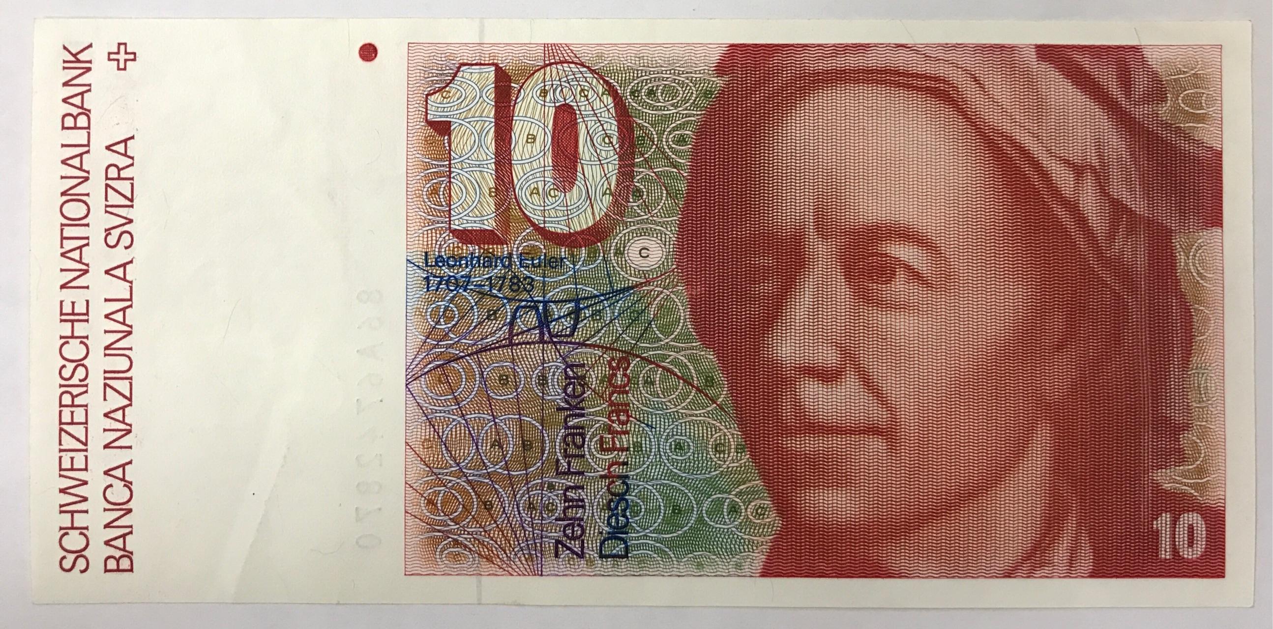 入门外币纸币推荐4传统纸币的顶峰瑞士76版