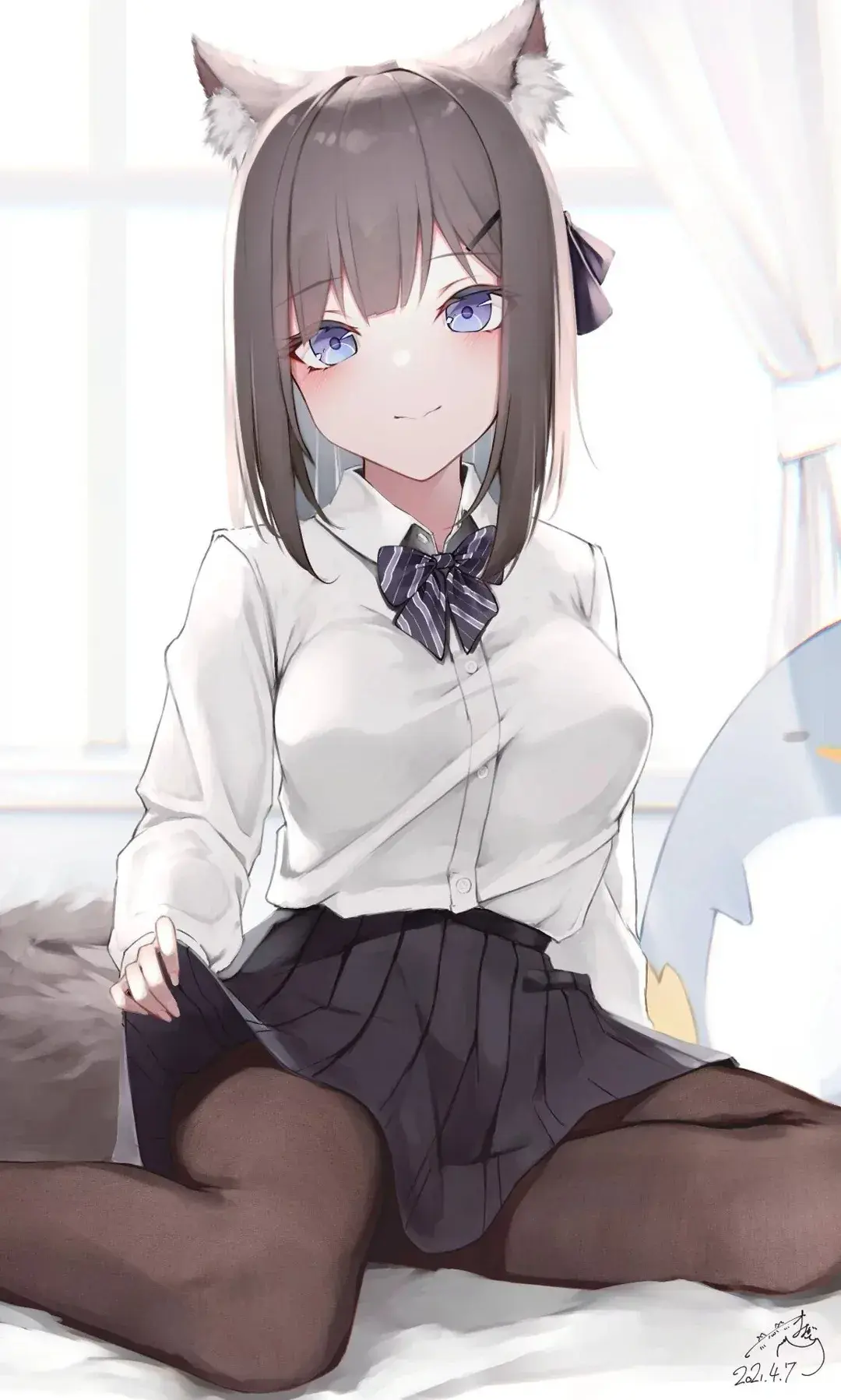 高清动漫壁纸二次元美少女