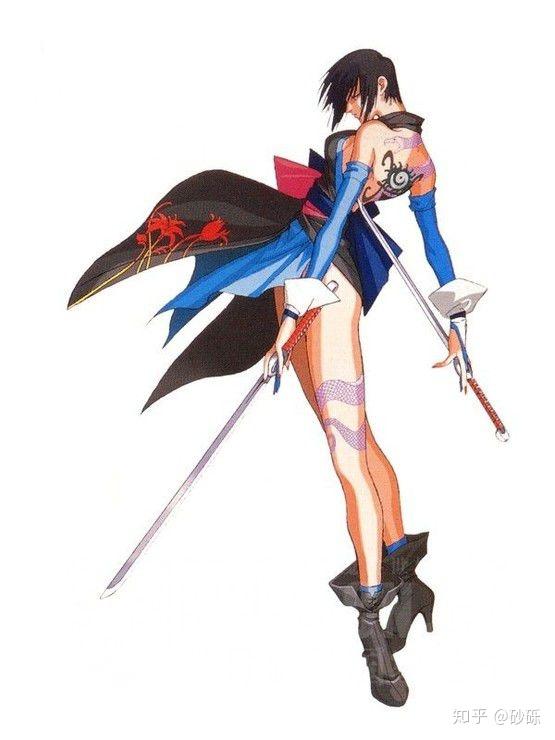 变成了傀儡坏帝尤加是这两作《侍魂》的最终boss,相比起天草四郎时贞