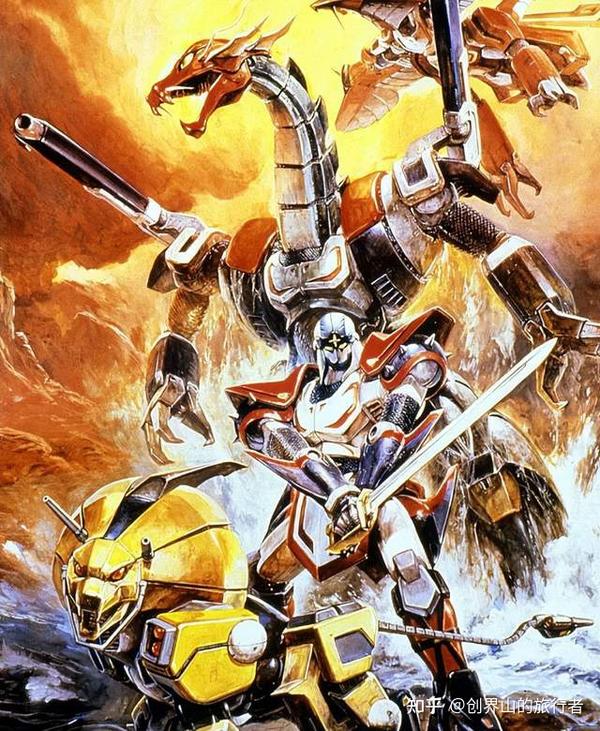 颜值最高的忍者机器人80年代忍者流机甲动画典范你看过吗