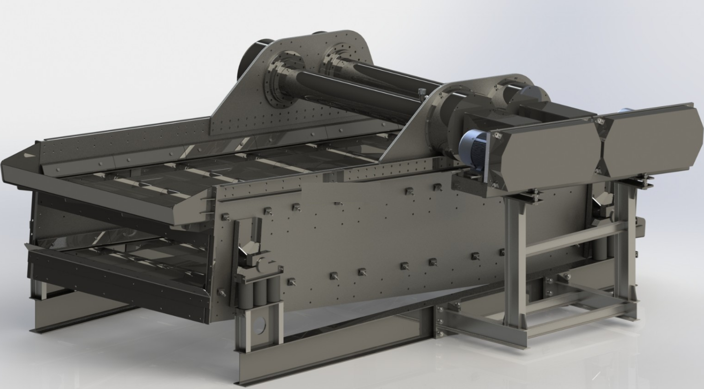 四,以下以lf2460t三层直线椭圆振动筛型号为例,图纸文件展示如下:五