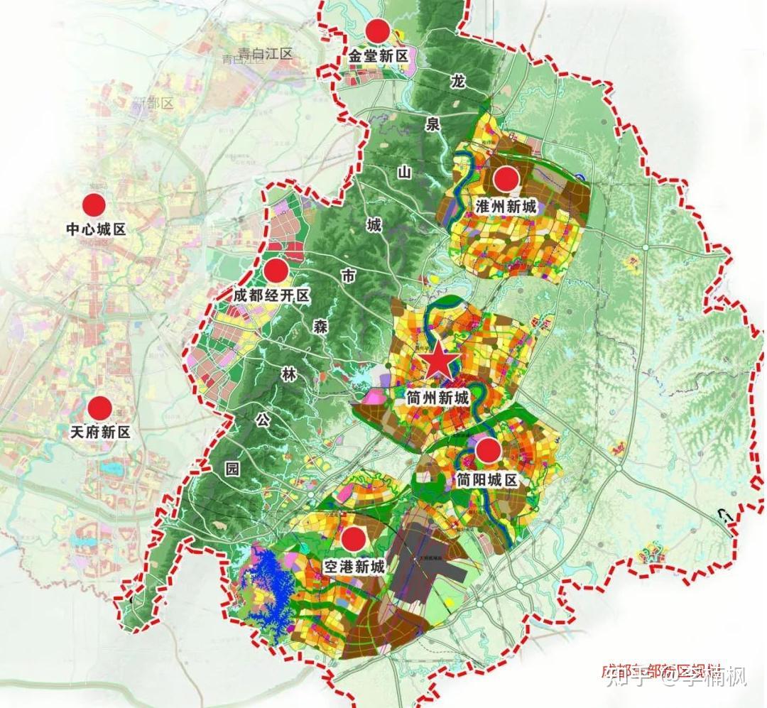 天府国际机场规划图图片