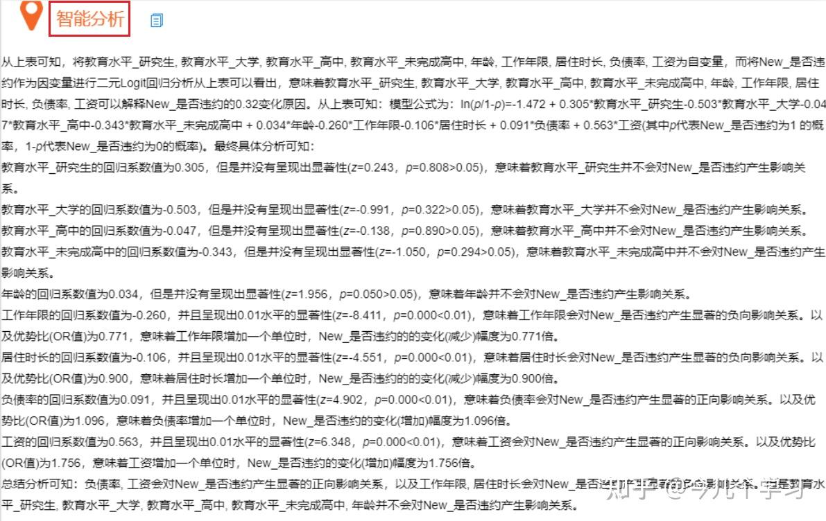 手把手教你做二元logistic回归分析(附案例) - 知乎