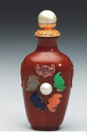 大清雍正年製祭紅釉鼻烟壼到代沒問題 大清雍正年製祭紅釉鼻烟壼到代沒問題 【公式通販】