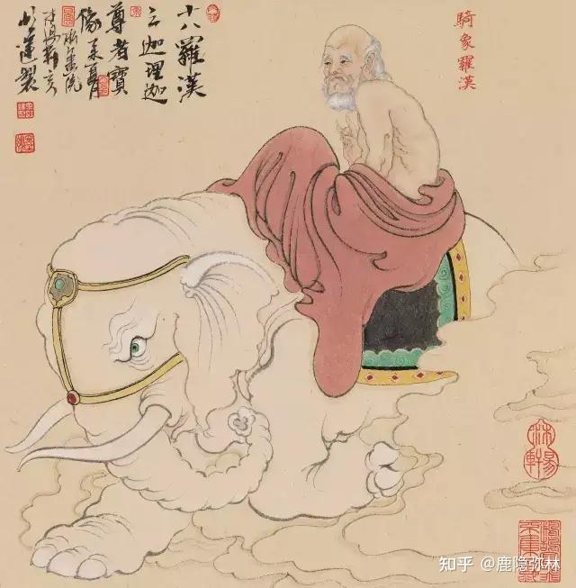 骑象罗汉他由印度乘船到东印度群岛中的爪哇岛去,传播佛法,因此称之为