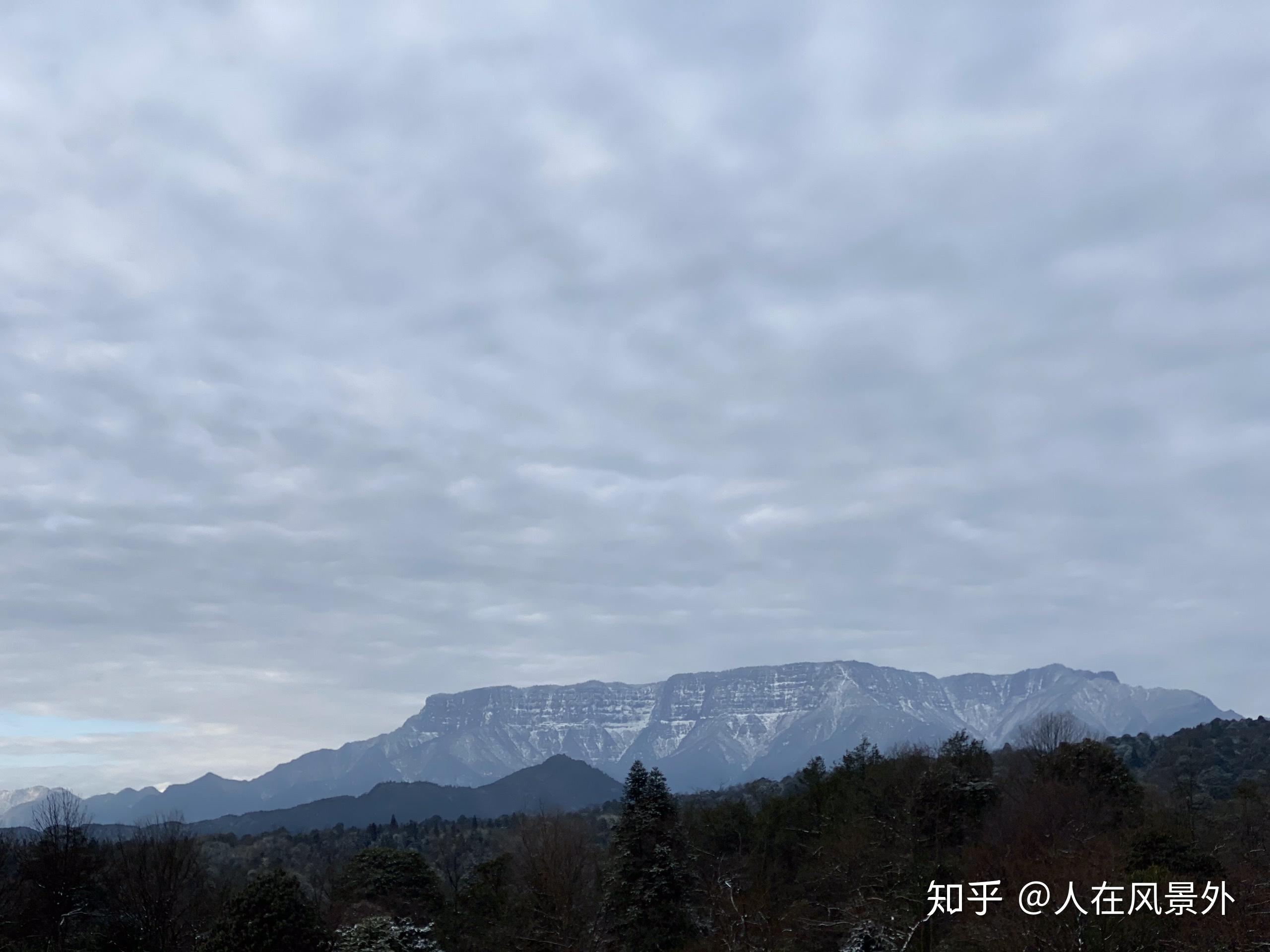 海子山 雪景 知乎