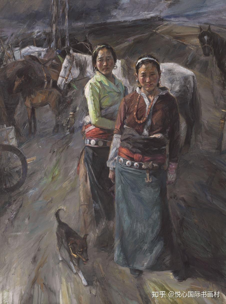 视觉盛宴丨悦心美术馆馆藏油画作品欣赏之一