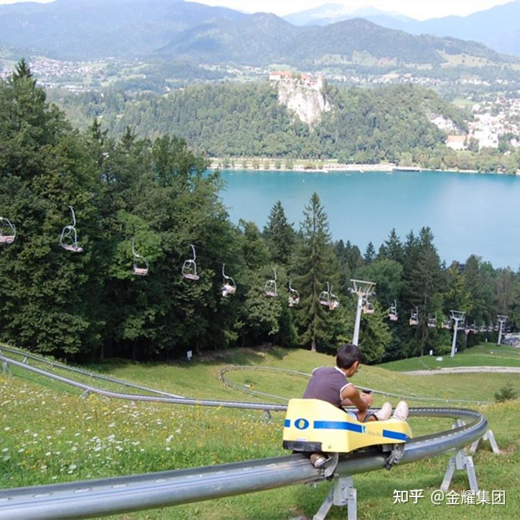 山地轨道车长度无动力单轨滑车根据山体自然落差来设计