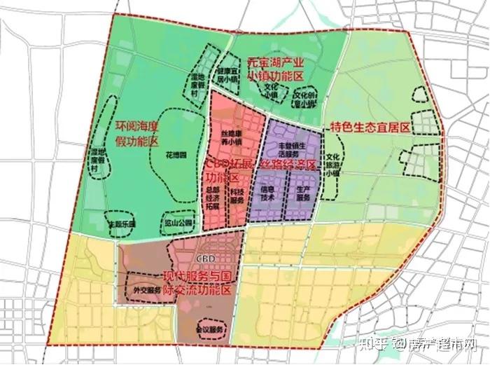 银川阅海经济区规划建设现代服务与国际交流功能区,cbd拓展功能区