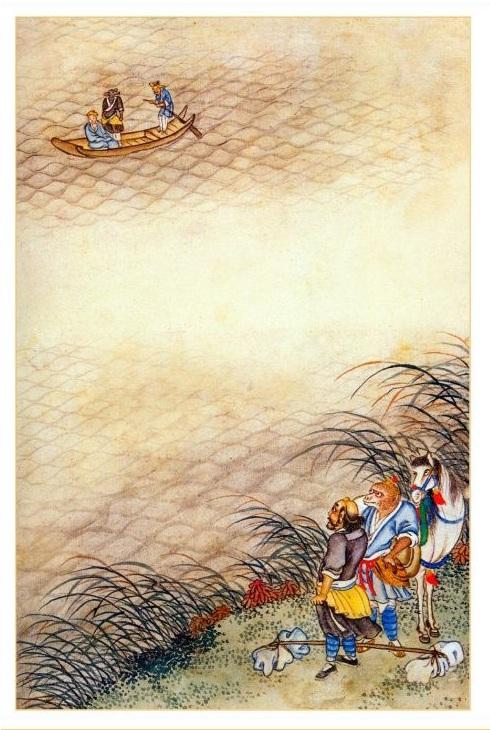 《西游记》新解(十套珍稀古画插图)43:唐僧遭遇黑水河鼍龙精——孽龙遗种 - 知乎