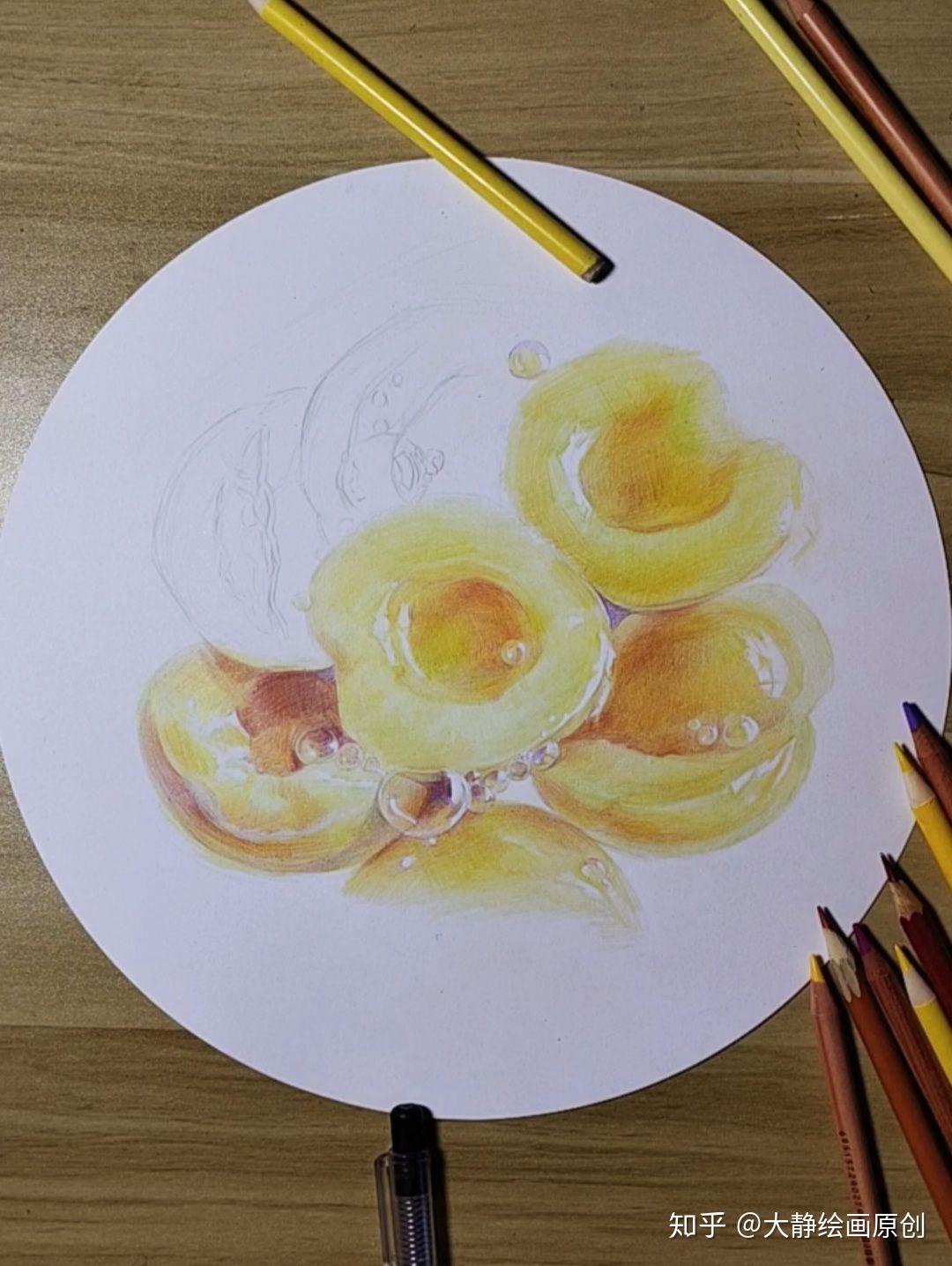 彩铅画教程,有步骤有细节.