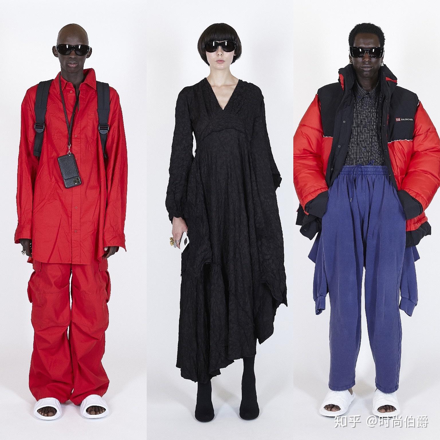 秀场直击|巴黎时装周balenciaga春季女装2021