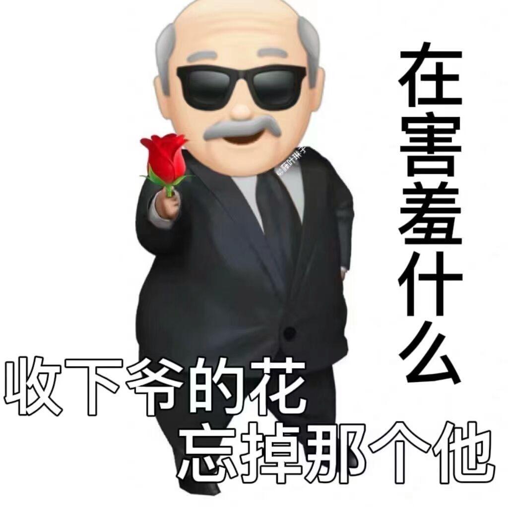 限定款大爷表情包!