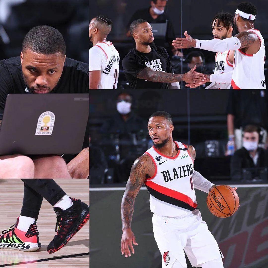 利拉德7官图正式曝光又是在2k游戏里上脚