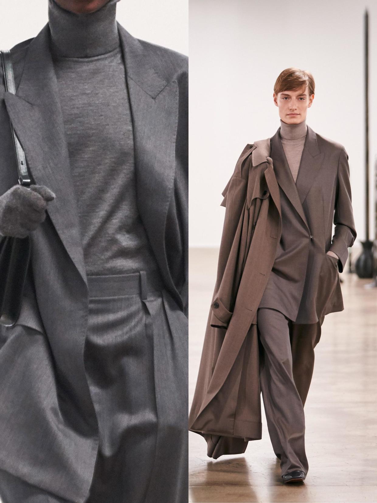 灵感来源与设计一丨极简风西装