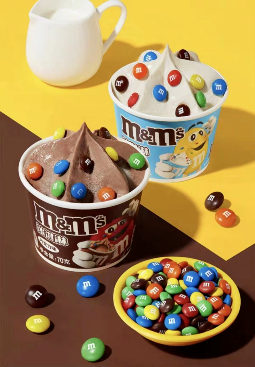 六,m&ms上新m豆冰淇淋
