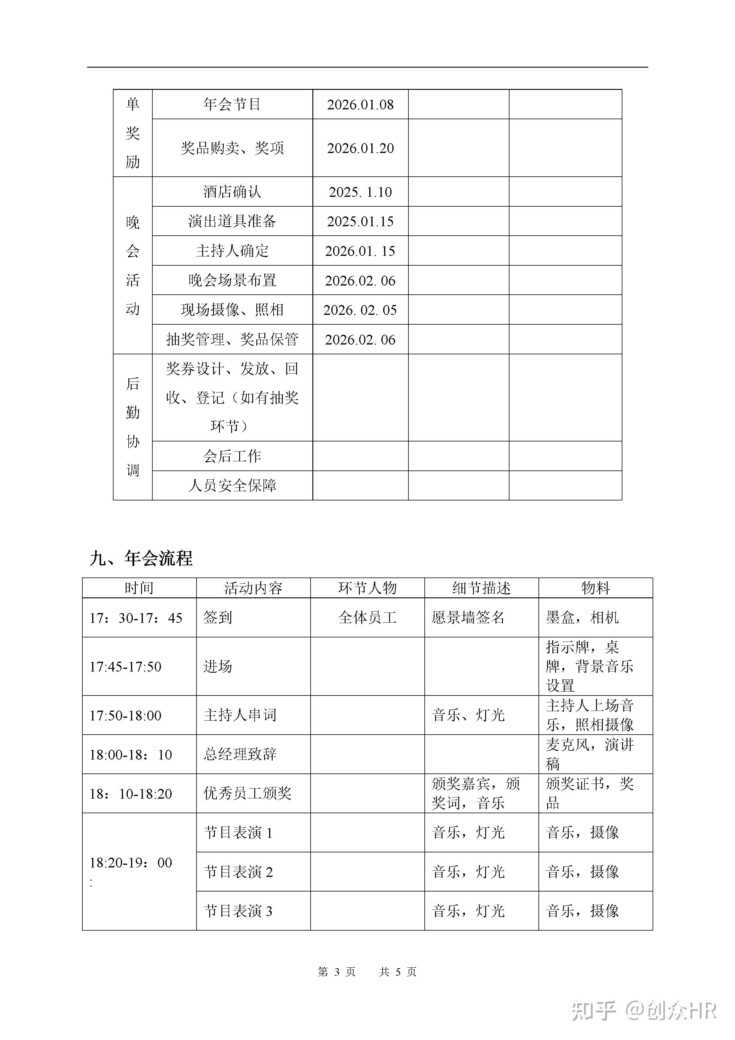 公司年会策划方案 - 知乎
