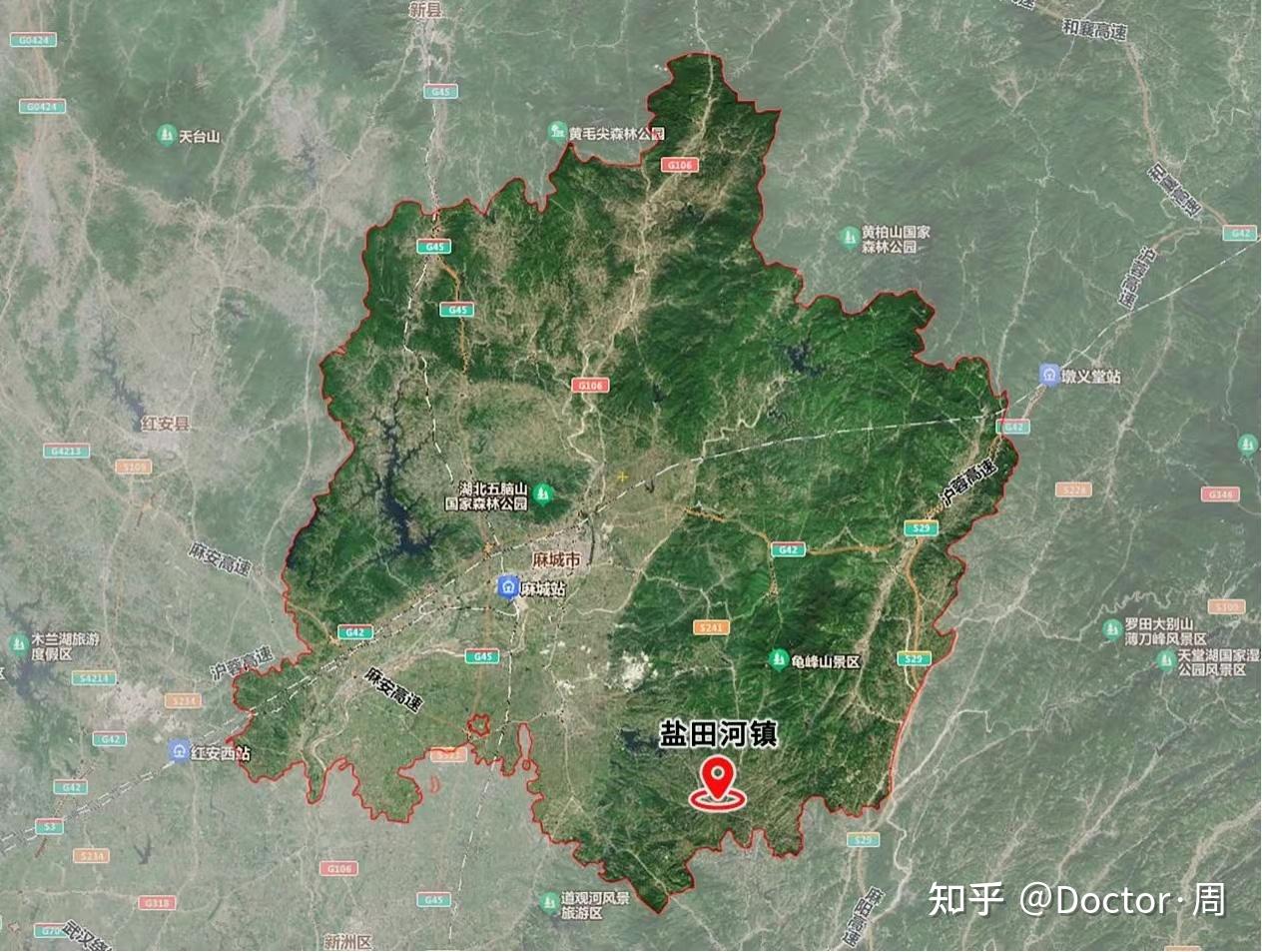 走进麻城市盐田河镇,聆听五大山的呼吸