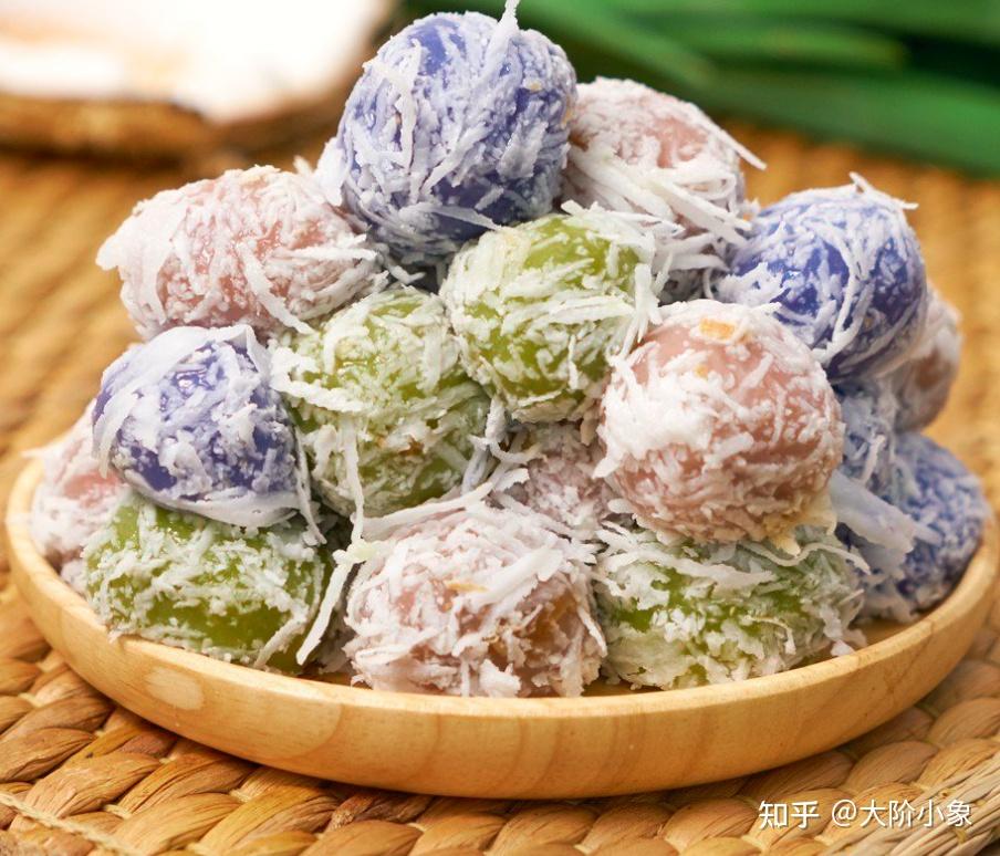 东南亚的零食这10款泰国传统甜点你打卡了吗