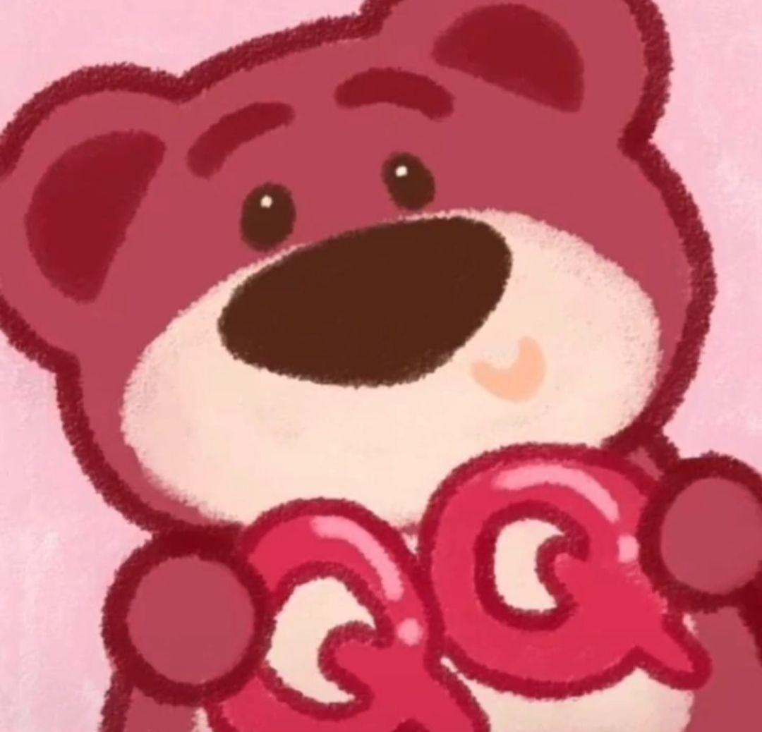 甜美哒粉色小熊 可爱表情包头像 - 堆糖，美图壁纸兴趣社区